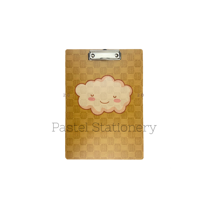 

Papan Jalan Dada Ujian Kayu F4 - Wooden Clipboard Folio Clip Board