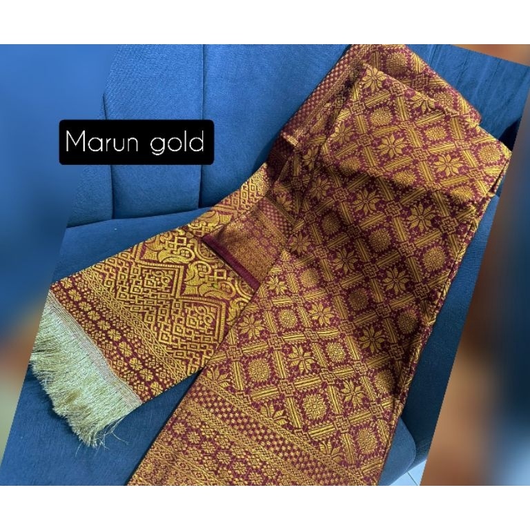 KODE C7W Songket Selendang  Set songket selendang setelan songket songket tenun  songket palembang s