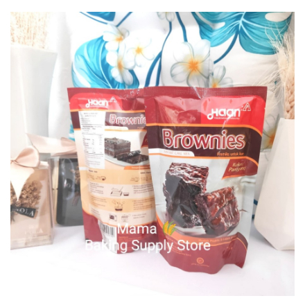 

HAAN Brownies Instant Cake Mix Bronis Premix Kue Brownis Pouch 230 gr