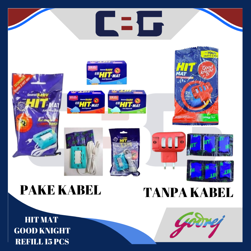 Hit Mat Alat & Refill Anti Nyamuk Listrik / Obat Nyamuk Elektrik