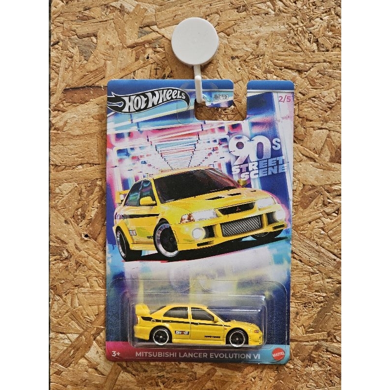 Hotwheels 90s Street - Lancer Evolution VI - Hot wheels Original