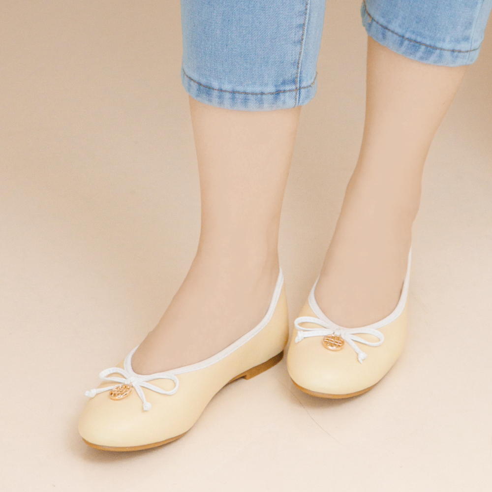 NCY Shoes MEGAN Flatshoes warna Yellow