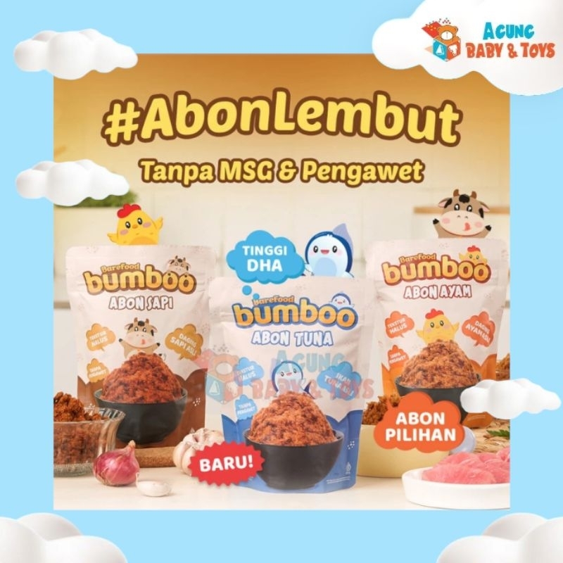 

Bumboo abon asli anak MPASI / abon Ayam,Sapi,Tuna Non MSG