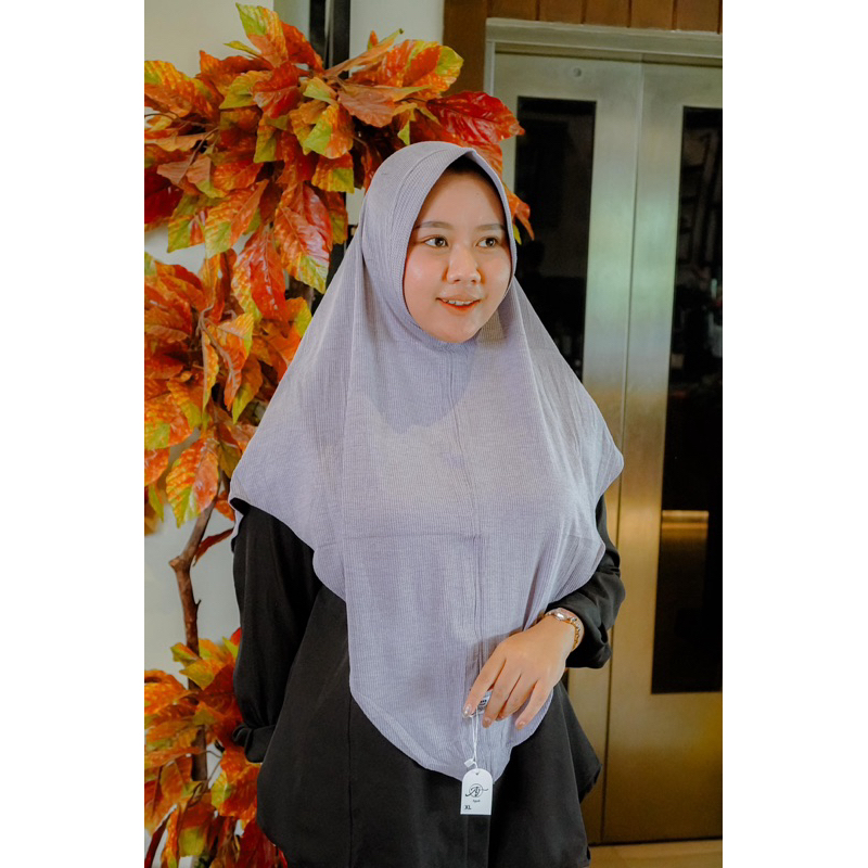 Aulia Hijab - Hijab Pad Knit Size M.L.XL/Hijab Instan Bergo Daily Knit Premium By Aulia Hijab