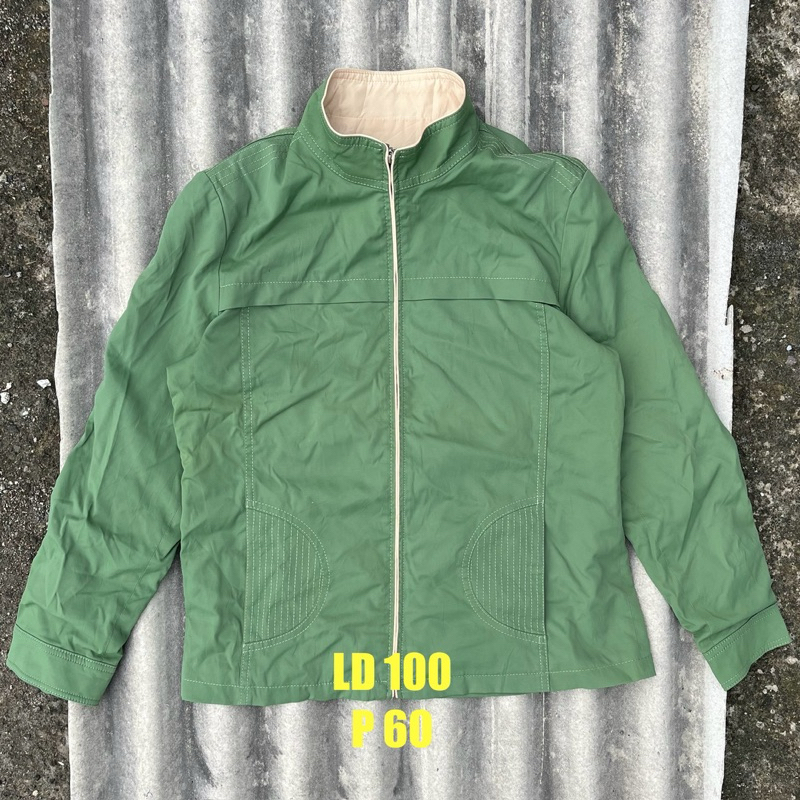 Crocodile Jaket Vintage Harrington tartan windbreaker Casual pria wanita jaket casual jaket bomber j