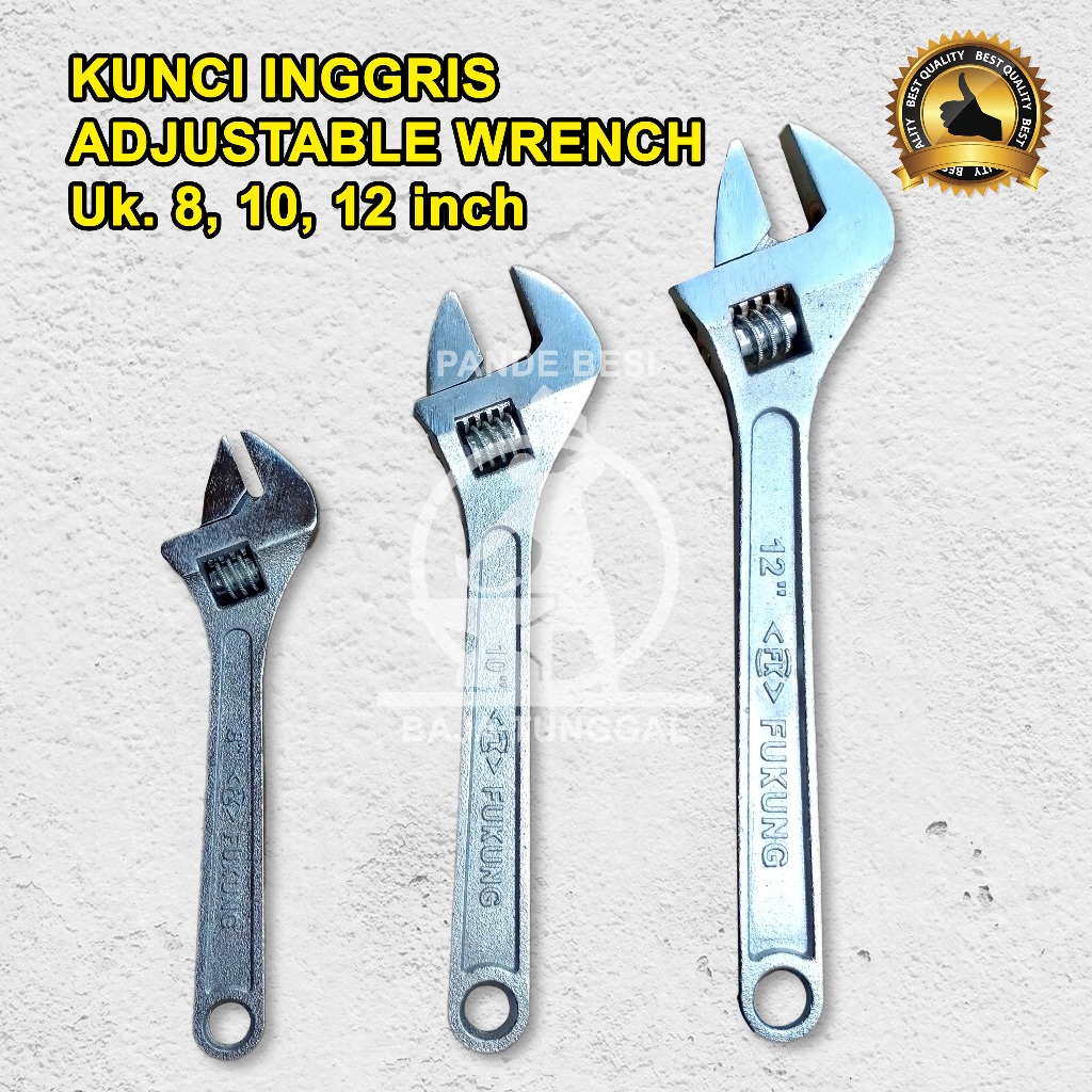 Kunci Inggris 10 Inch FUKUNG YSK