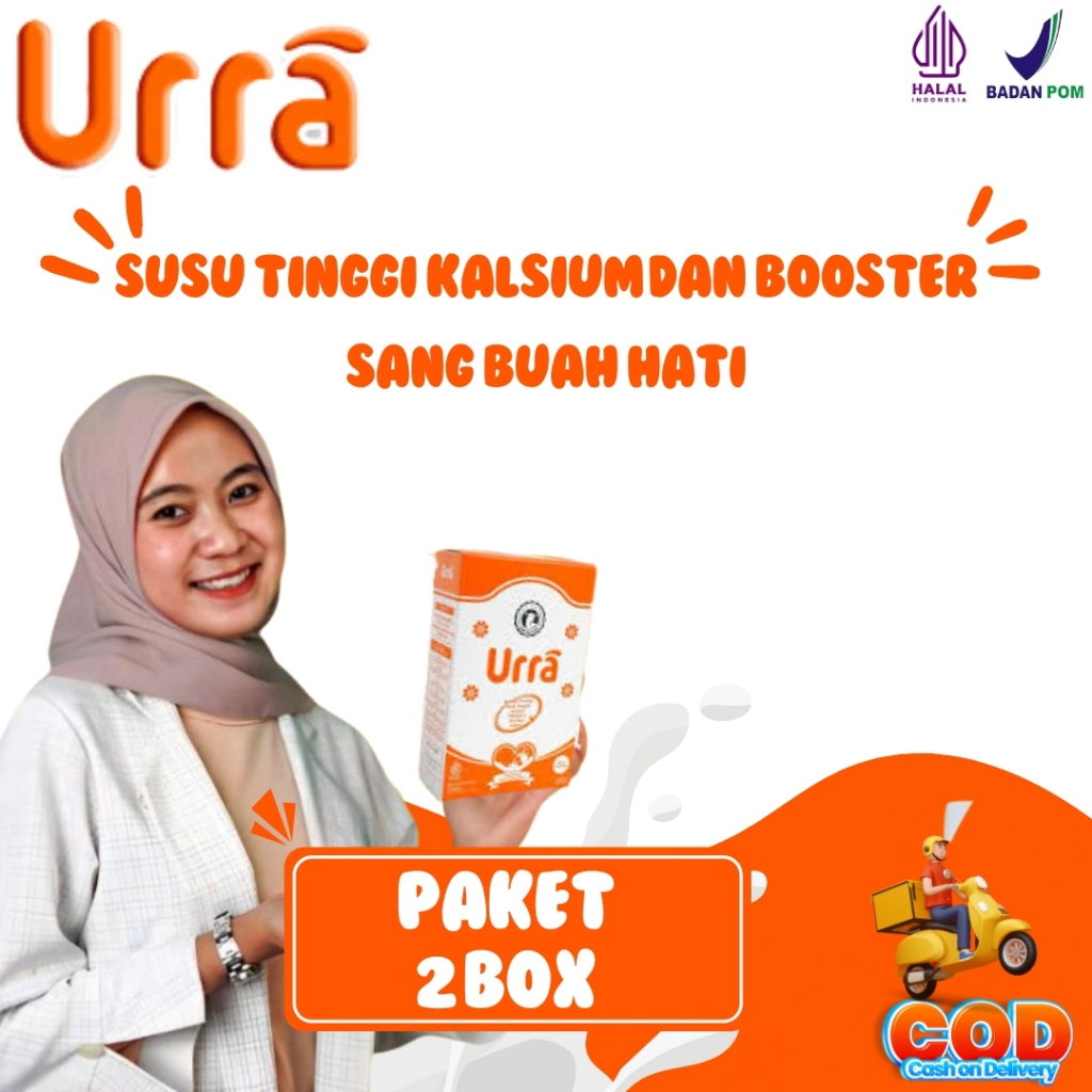 

URRA - 2 Box - Susu Kambing Etawa Saneen 200gr Susu Tinggi Kalsium Dan Booster Anak.