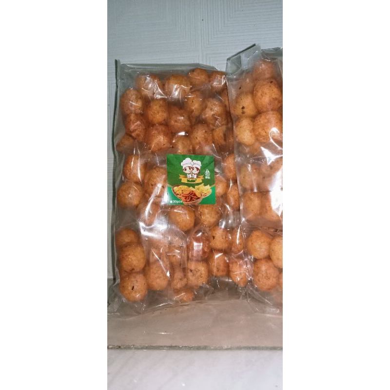 

cimol kering pedas daun jeruk