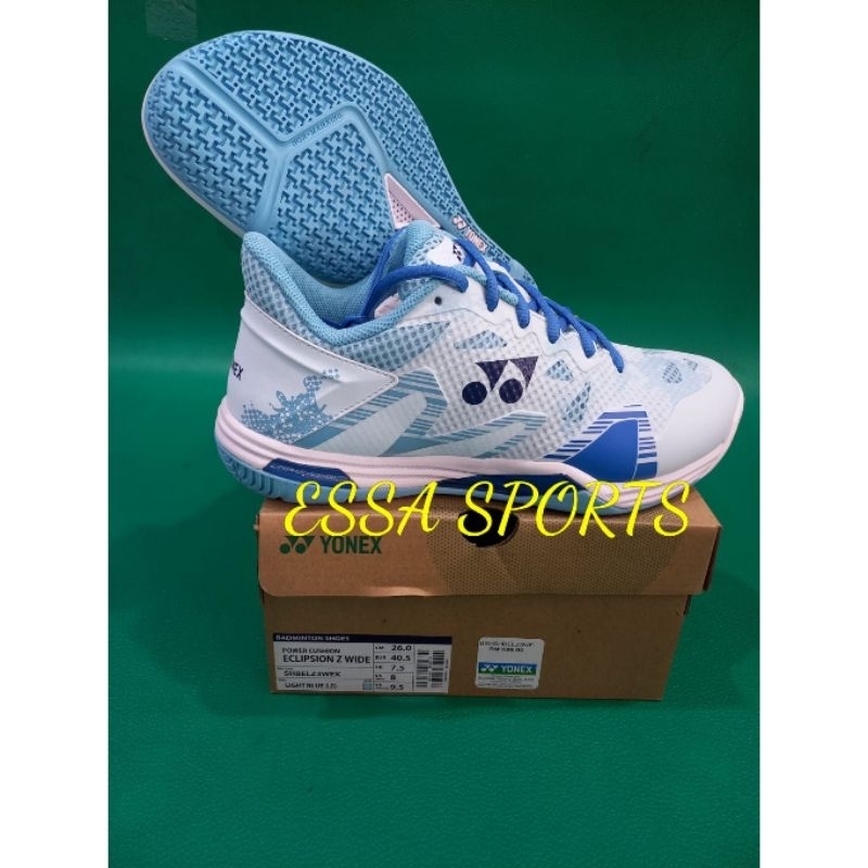 SEPATU BADMINTON YONEX ECLIPSION Z3 WIDE LIGHT BLUE ORIGINAL