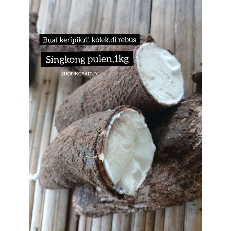 

singkong baduy ,1kg ubi singkong