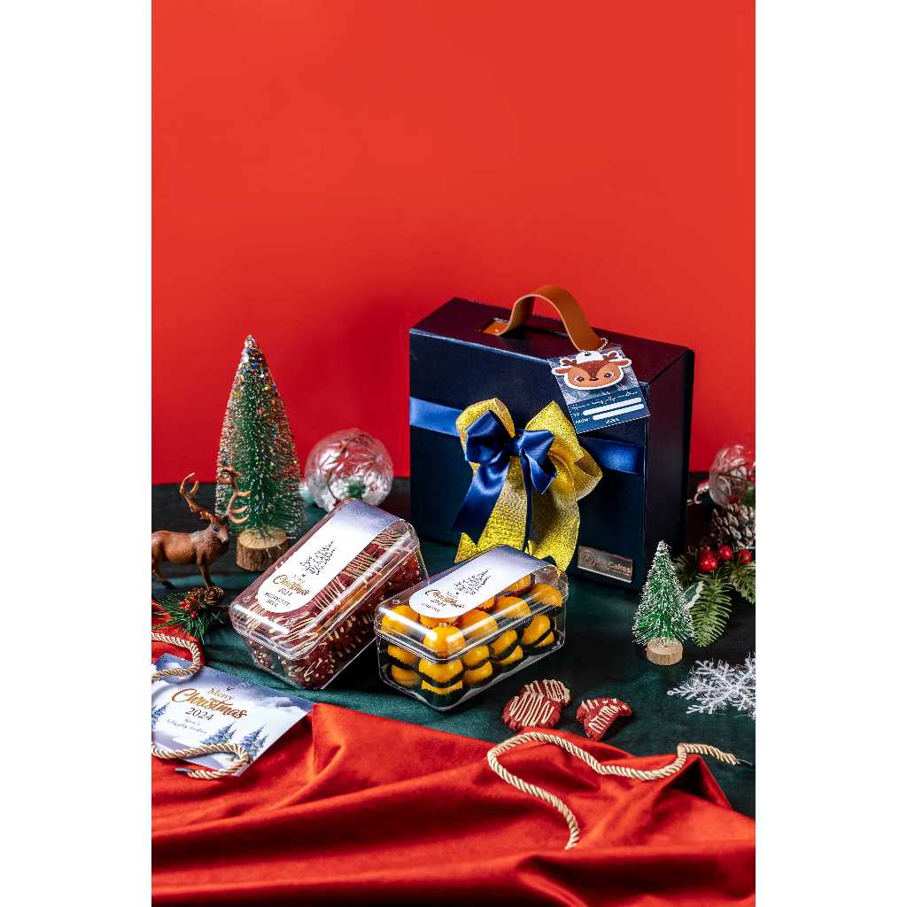 

Belle Package Gift Hampers Premium Natal Cookies Christmas Hadiah Natal Parcel - RRCakes