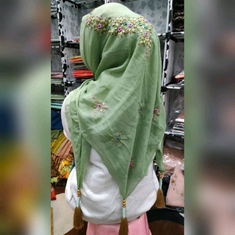 Hijab Paris Bunga Mahkota