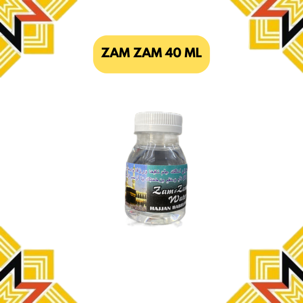 

AIR ZAM ZAM 100 % ASLI