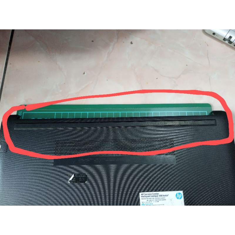karet universal bantalan bawah laptop dudukan rubber hp 14s cf dk 240 245 g8 g7 g9 cm ck