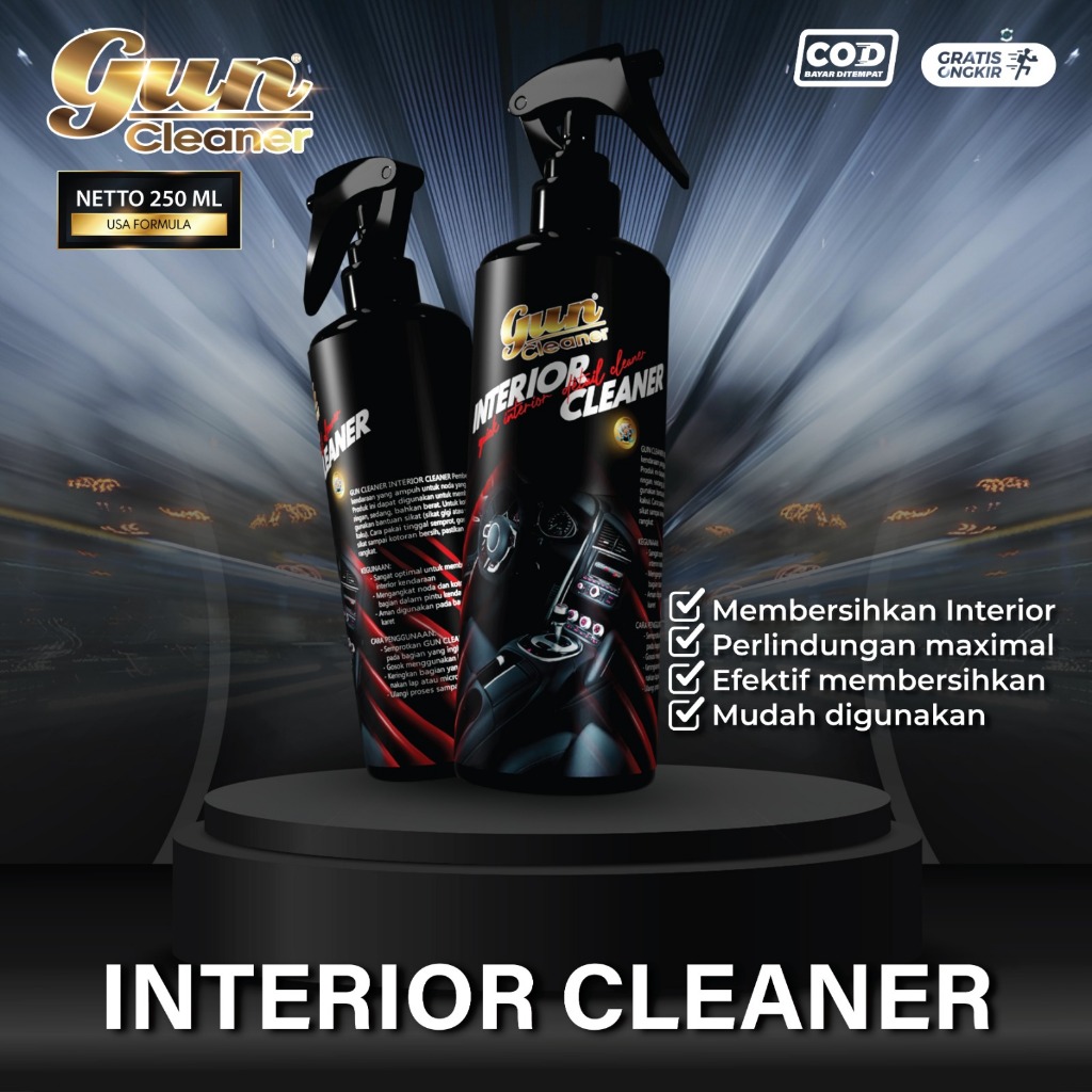 Gun Cleaner - Interior Cleaner Pembersih Interior Mobil