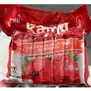 

Kamil Sosis Sapi 450 gr 15 pcs