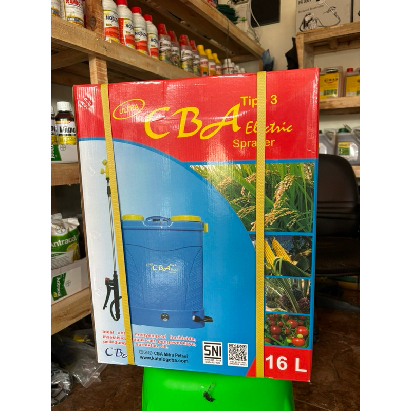 TANGKI SPRAYER CBA ULTRA TIPE 3 Electric (16 Liter) - Tank / Tangki / Tengki / Mesin semprot / Sepra
