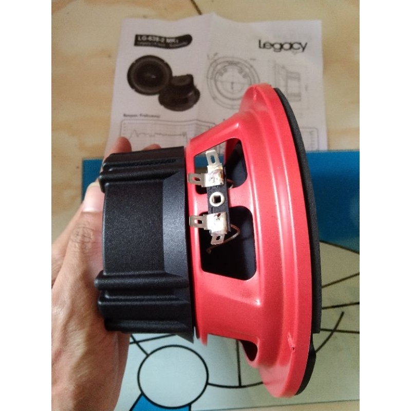 SPEAKER LEGACY 6" LG 638 SUBWOOFER