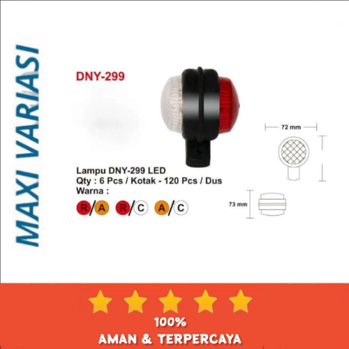 Lampu Bak LED DNY-299 / DNY 299 / DNY299 UNIVERSAL