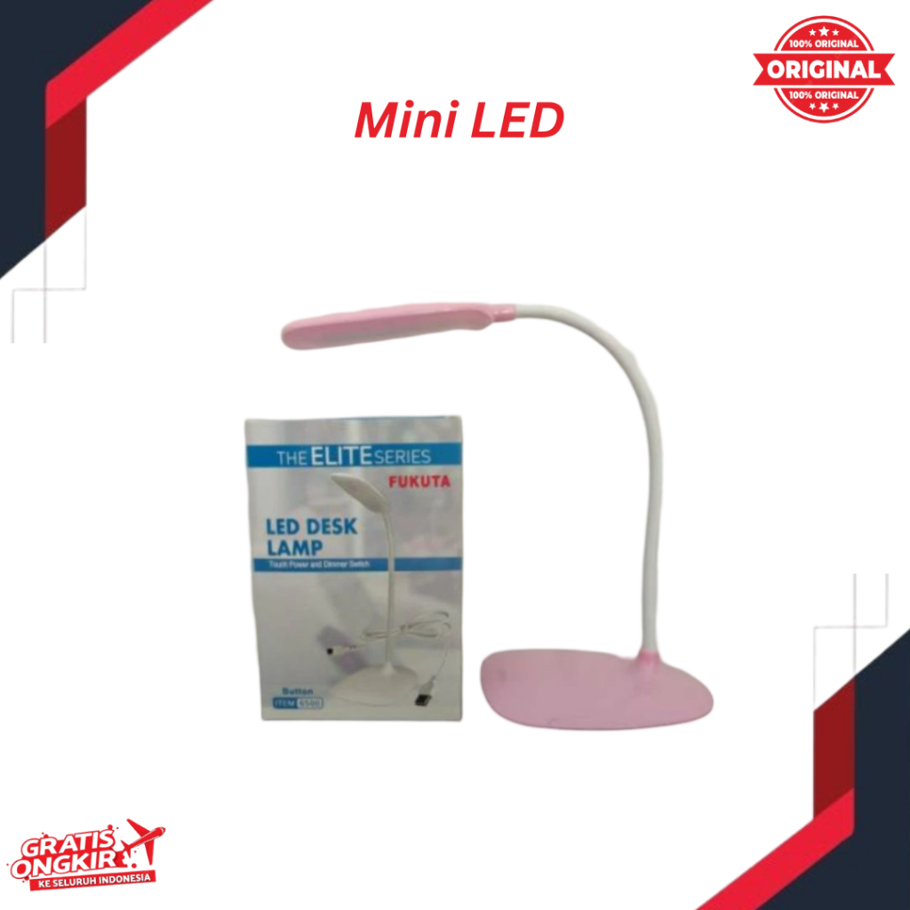 LAMPU MEJA BELAJAR LED Fukuta - LED Desk Lamp