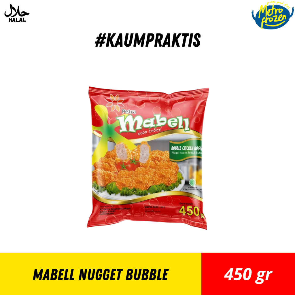 

MABEL Nugget Bubble 450gr //naget krispi //naget krispi instan Banjarmasin