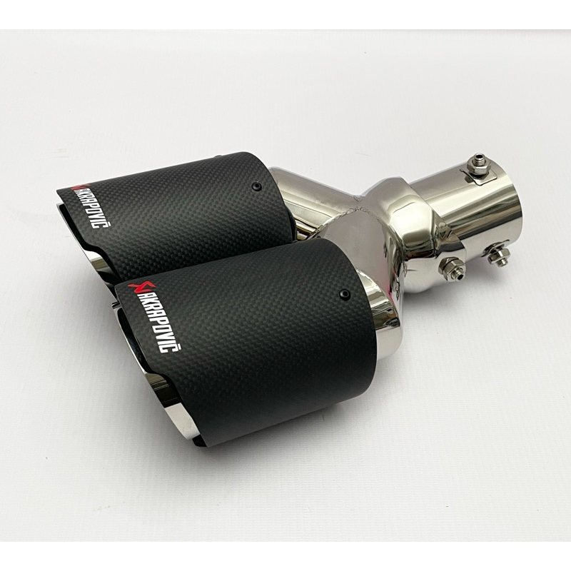 Knalpot serat carbon mobil muffler racing car Akrapovic
