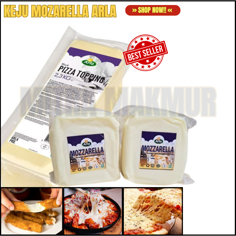 

Keju Mozarella Arla 1 Kg (HALAL)