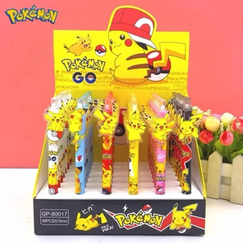 

Pen Akrilik Pikachu Pokemon 0,5 mm Series Pulpen
