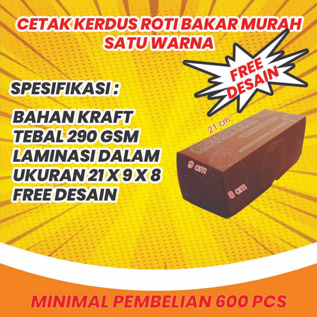 

CETAK KERDUS ROTI BAKAR MURAH + FREE DESIGN