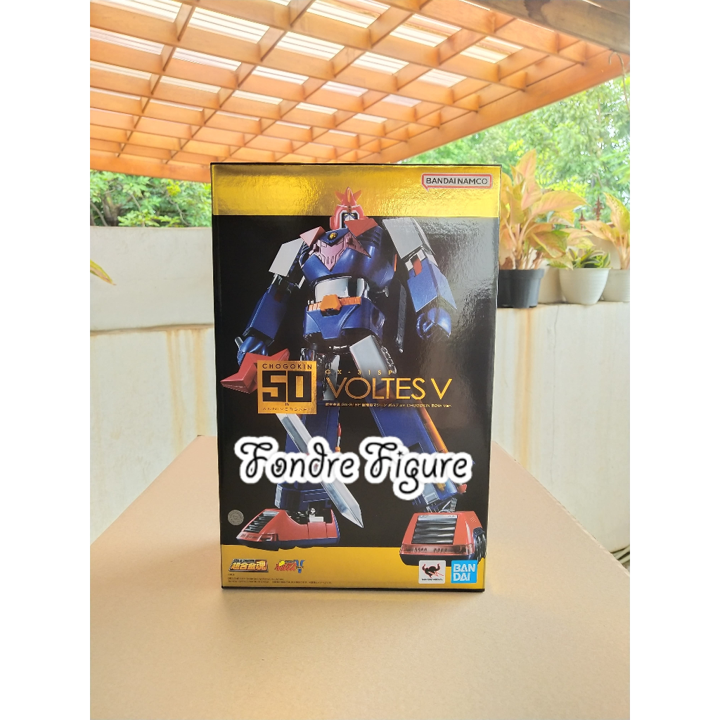 ORIGINAL SOC SOUL OF CHOGOKIN GX-31SP CHODENJI MACHINE VOLTES V CHOGOKIN 50TH VER BANDAI