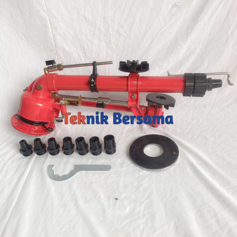 Sprinkler big gun pertanian 2 inch / Sprinkler penyiraman pertanian 50 meter