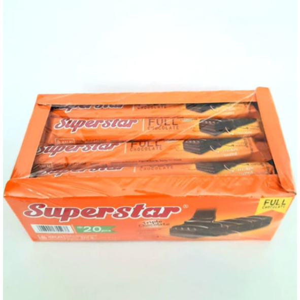 

Superstar Wafer chocolate 20pc/1PAK