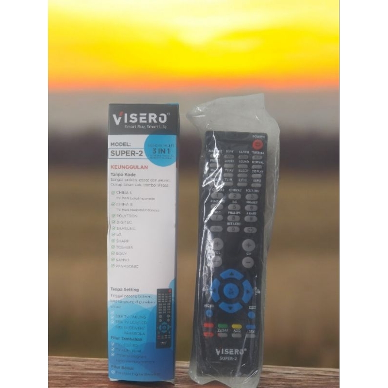 Remote TV 3 in 1 ( TV Tabung/LCD/LED/Receiver/Parabola)