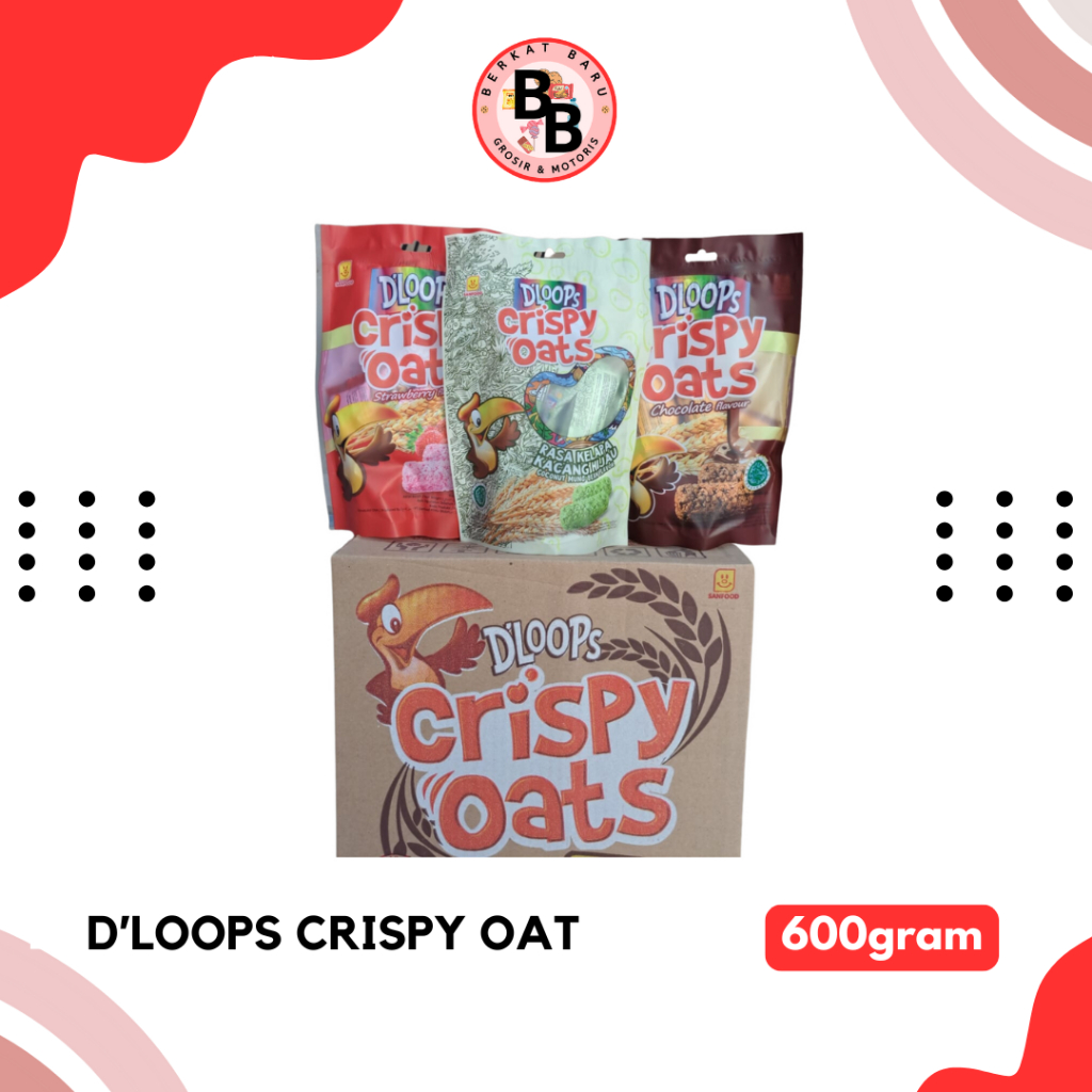 

[BB SNACK] D'LOOPS CRISPY OAT 100GRAM