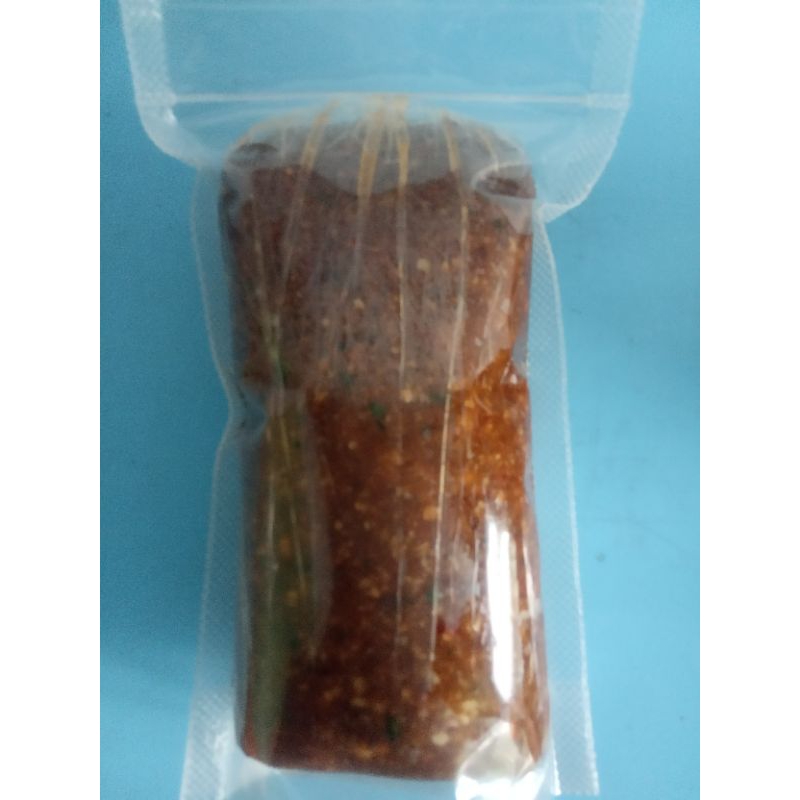 

sambel pecel kemasan standing pouch