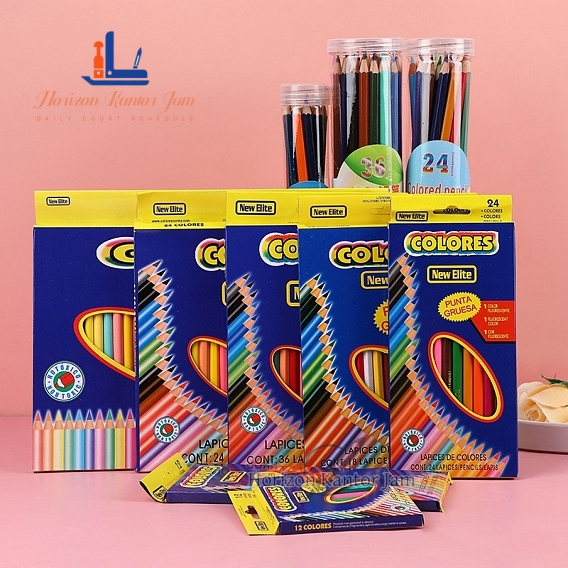 

Pensil Warna Anak 6/12/18/24 Warna Set Pensil Warna Untuk Anak-Anak Dan Siswa Alat Gambar Dan Pewarnaan Alat Tulis Siswa Perlengkapan Seni Alat Tulis Anak