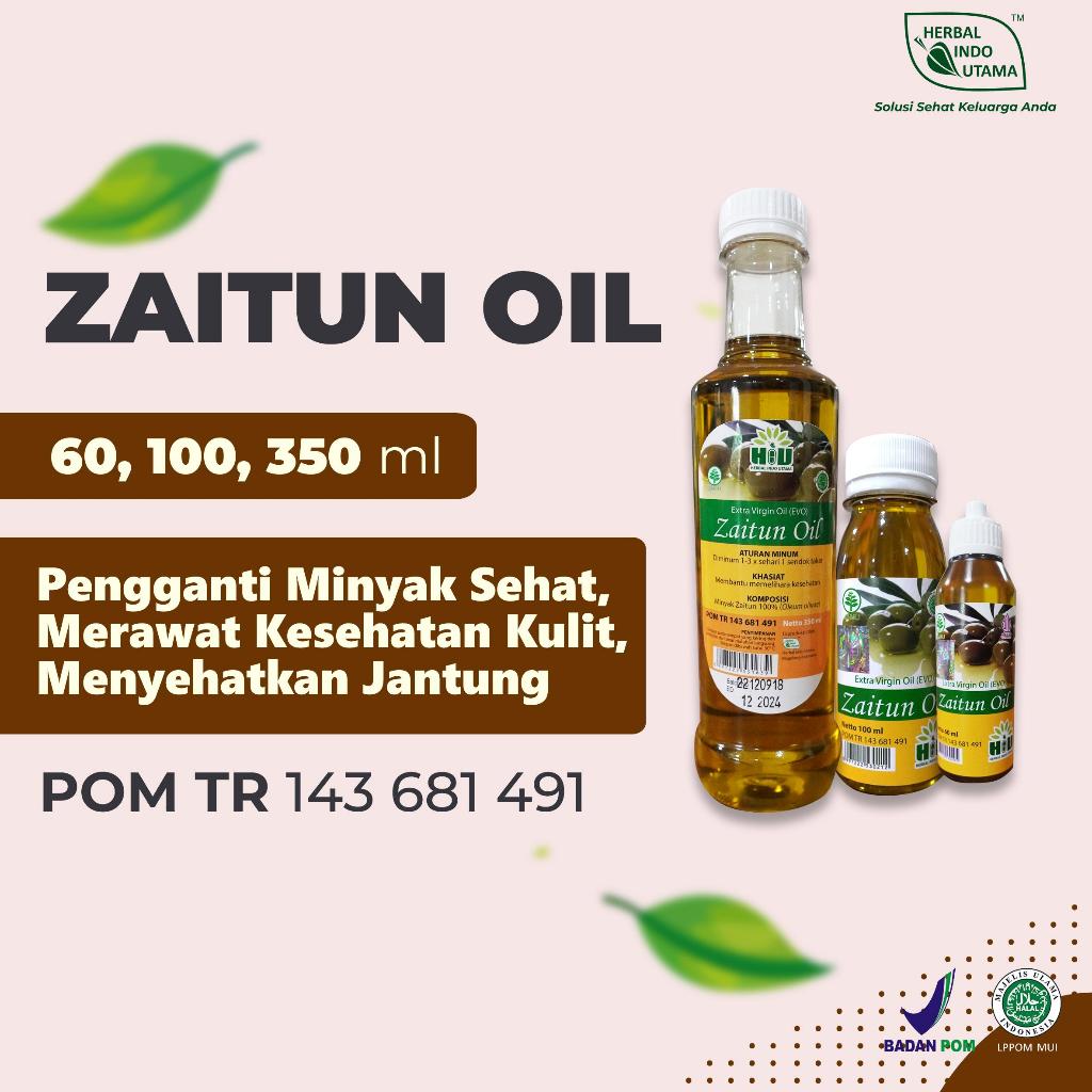 

Zaitun Oil (Evo) 30/60/100/350 Ml Herbal Indo Utama