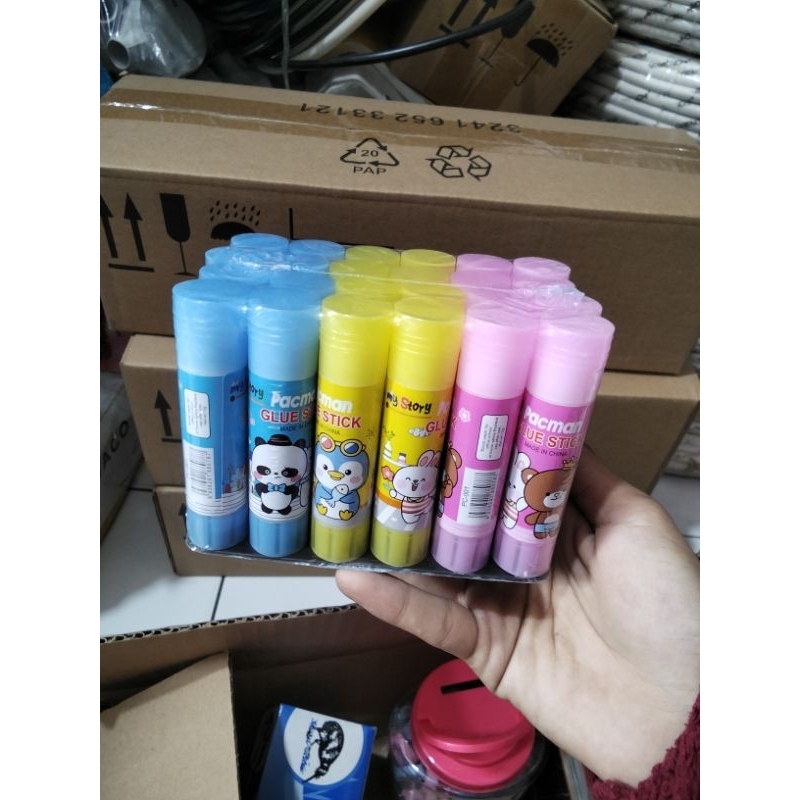 

Glue stik 10gr lem murah 24pcs