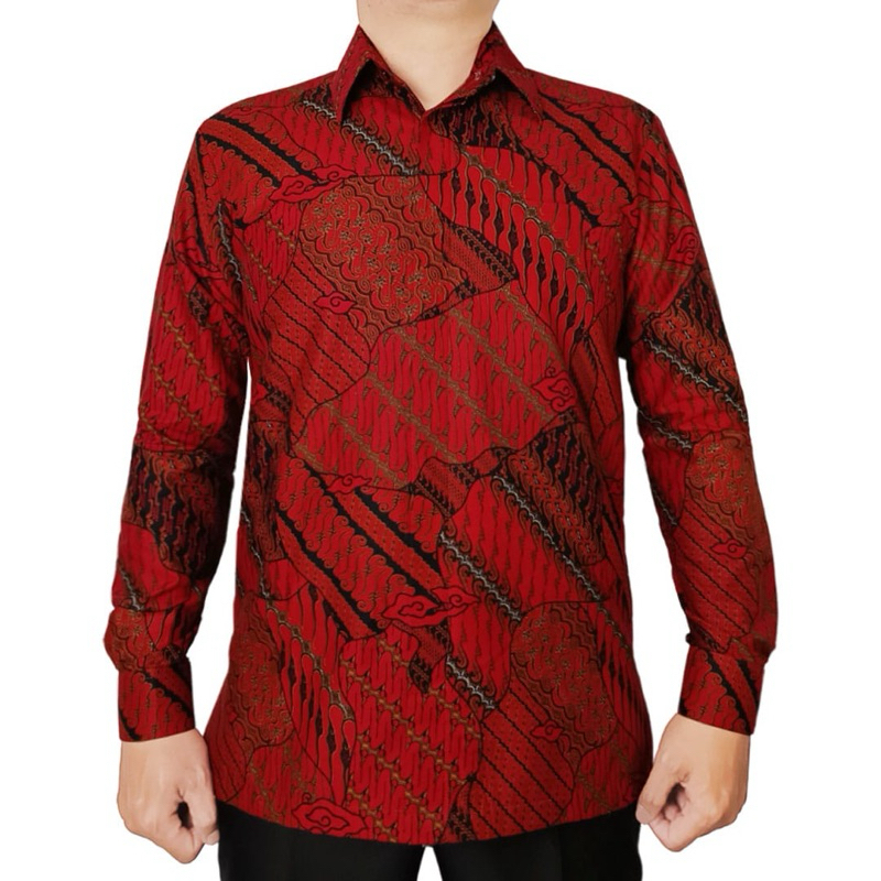 Kemeja Batik Pria Pesta - Hanlee Batik 825