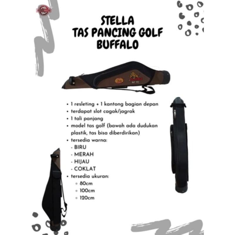 Tas pancing BUFFALO GOLF Stella
