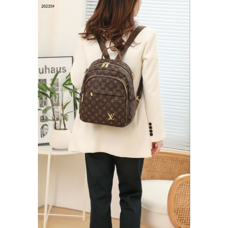 BATAM / TAS BRANDED IMPORT WANITA *Louis___Vuitton 20235H New Backpack Shoulder Bag* TAS RANSEL GEMB