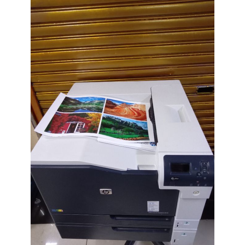color LaserJet enterprise m750 duplex siap pakai