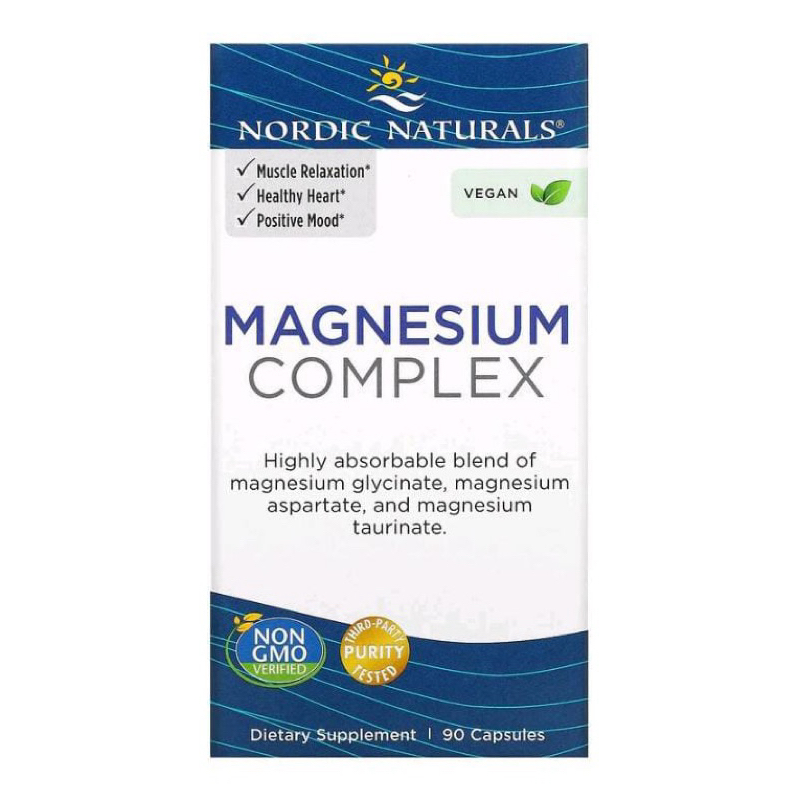 NORDIC NATURALS MAGNESIUM COMPLEX, 90 CAPSULES