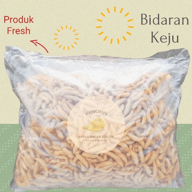 

Bidaran keju / telur gabus 250gram