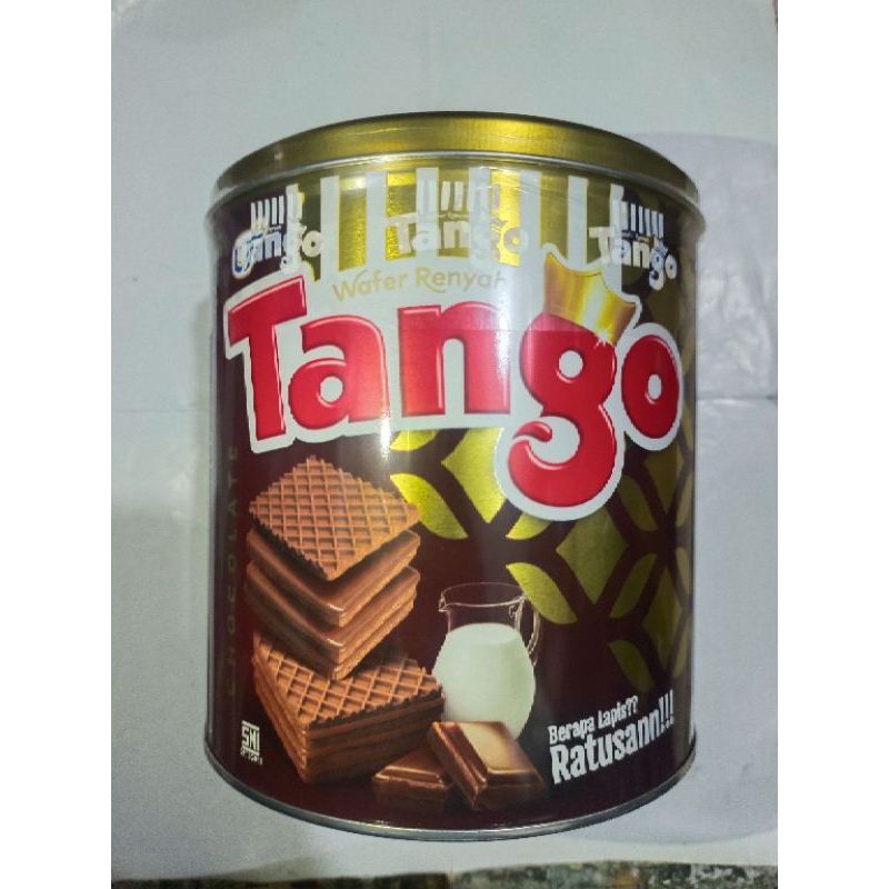 

Wafer Tango Chocolate Kaleng 240g