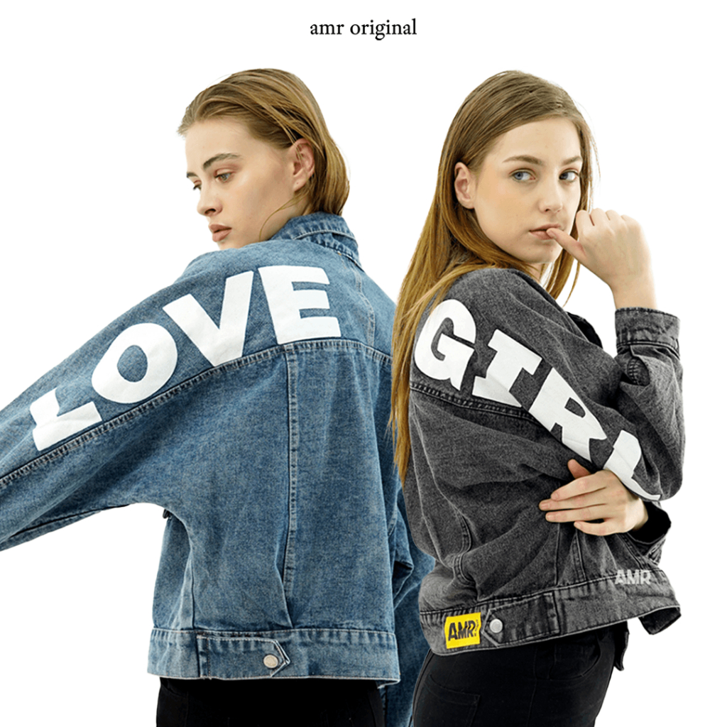 AMR ORIGINAL -  LOVE GIRL 1857 - JACKET JEANS OVERLOAD  DREAM