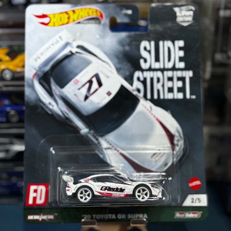 Hot Wheels Premium 20 Toyota GR Supra Pandem - Slide Street [Inter Card] | HW Car Culture |HOTWHEELS