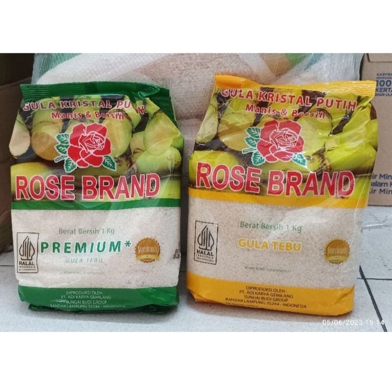 

InIKita_ Gula RoseBrand Kemasan 1000gr/1kg