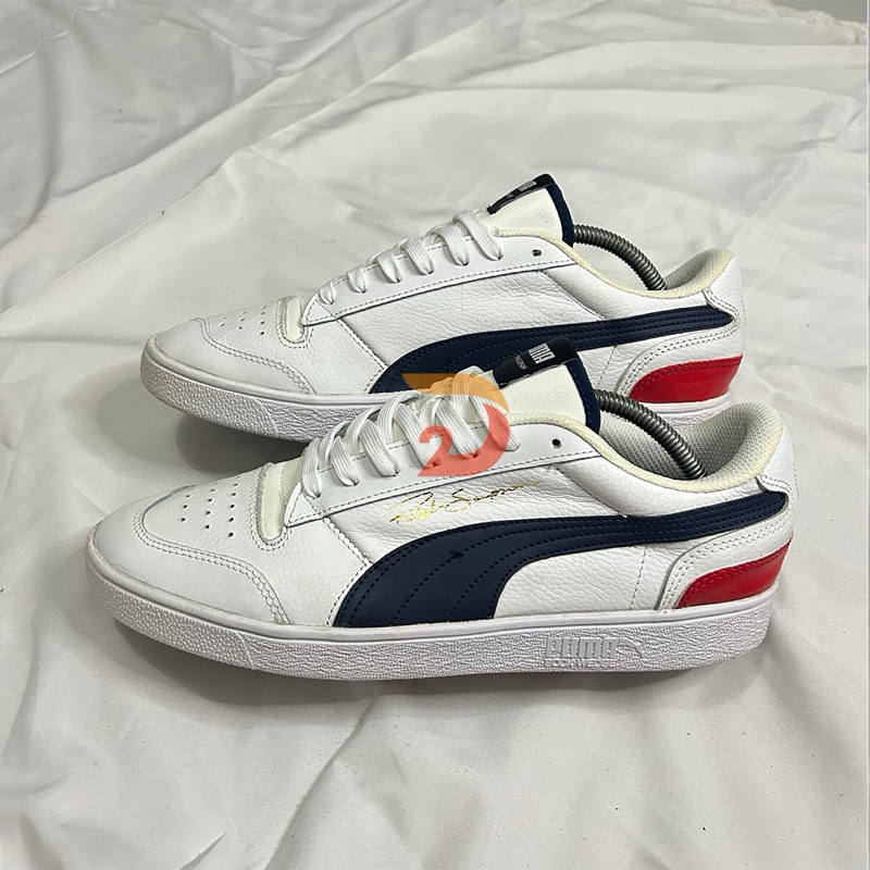 Puma Ralph Sampson Low White Pcd Red