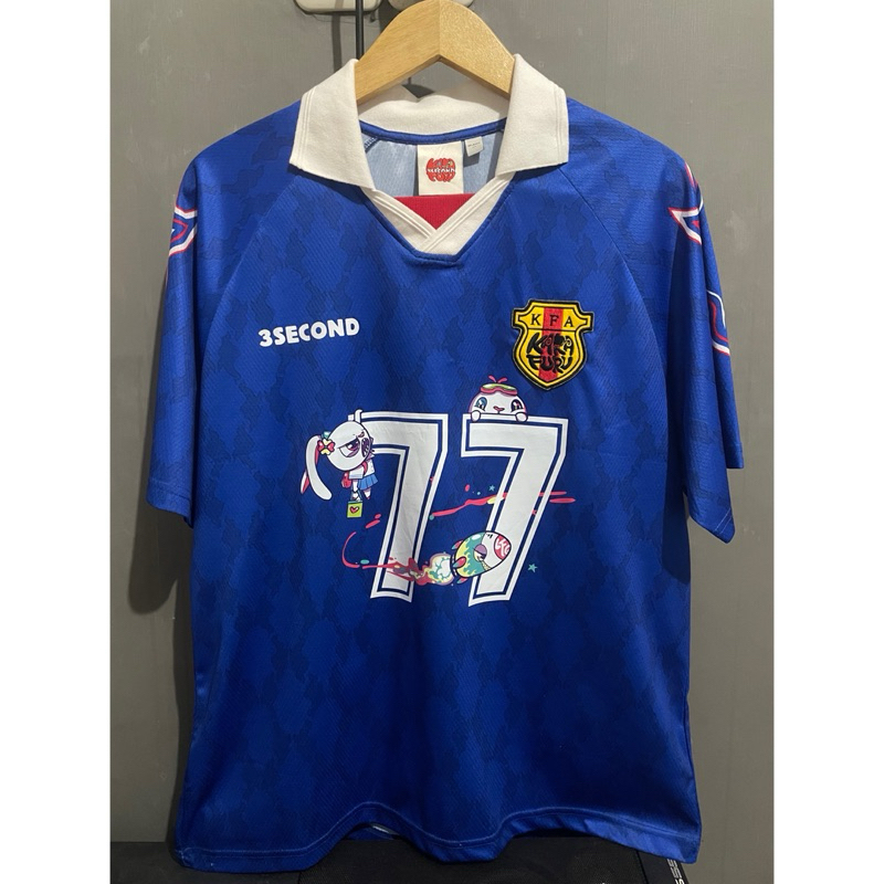 Preloved 3Second X Karafuru Kaos Jersey Block Core Short Sleeve (Limited)